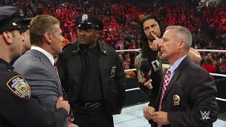 Mr. McMahon es arrestado - WWE Raw 28/12/2015 (En Español)