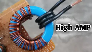 HIGH Current Booster circuit || Voltage booster 50A