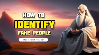 How To Identify Fake People | How To Spot a Fake Person Instantly | Buddhist Story in English