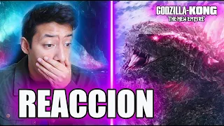 REACCIÓN GODZILLA X KONG The New Empire TRAILER