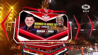 Dominik Mysterio Vs Bobby Lashley - WWE Raw 08/11/2021 (En Español)