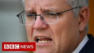 Australia demands China apology for 'repugnant' post - BBC News