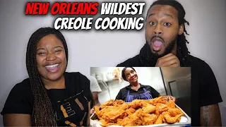 ⚜️LOUISIANA CULTURE American Couple Reacts "Gumbo Queen & Donuts! New Orleans Wildest Creole Cooking