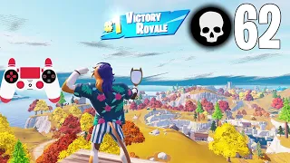 62 Elimination Solo Squads Gameplay "Build / Zero Build" Wins (Fortnite Chapter 4 Season 3)