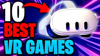 THE 10 BEST META QUEST GAMES! Essential Meta Quest 3 & Meta Quest 2 VR Games Ranked Worst to Best