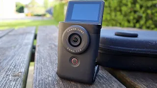 This Tiny Camera is PERFECT For Vlogging! (Canon PowerShot V10 unboxing)