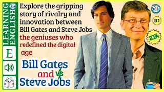 learn English through story level 3 🍁 Bill Gates and Steve Jobs | WooEnglish