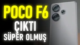 KARŞINIZDA POCO F6 - Tüm Özellikleri ve Fiyatı