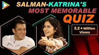 Salman Khan & Katrina Kaif's MOST ENTERTAINING FIGHT Ever | Quiz | Bharat
