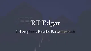 RT Edgar (Bellarine) - 2-4 Stephens Parade, Barwon Heads