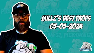 Best Player Prop Bets Tonight 5/5/24 | Millz Shop the Props | PickDawgz Prop Betting | MLB Prop