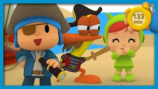 ☠️ POCOYO AND NINA - Pirates on Board! [133 minutes] | ANIMATED CARTOON for Children | FULL episodes