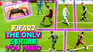 The ONLY 5 skill moves you need ENDGAME in FIFA 22!