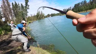 Kenai River Sockeye Salmon Catch and Cook!