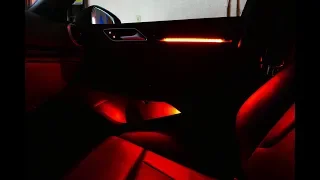 Audi S3 Aluminum Trim Replacement with LEDs