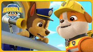Rubble and Chase Team Up and MORE | Rubble and Crew | Cartoons for Kids
