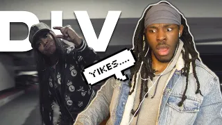 AMERICAN REACTS TO LADY LESHURR - D.I.V (UK RAP REACTION) [SHE WENT OFF!!]