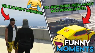 TELE ZAKUPY MONGOŁ | TO JEGO DZIECI BĘDĄ MIAŁY MÓJ ROZMIAR BUTA |😂 GTARP 😂| Funny Moments#244🔥