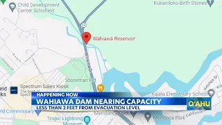 Kona Low rains pushes Wahiawa Reservoir near dangerous threshold