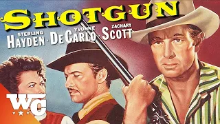 Shotgun | Full Movie | Classic 1950s Western In Full Color | Sterling Hayden | Western Central