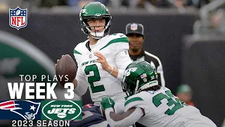 New York Jets Top Plays vs. New England Patriots | 2023 Regular Season Week 3