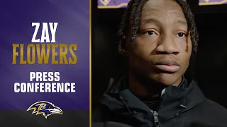 Zay Flowers on AFC Championship Loss | Baltimore Ravens