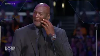 Michael Jordan Makes A Crying Jordan Meme Joke At Kobe’s Memorial