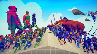 ZOMBIE ARMY vs EVERY FACTION - Totally Accurate Battle Simulator TABS