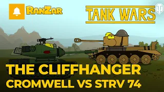 Tank Wars - Cromwell vs Strv 74 by Ranzar