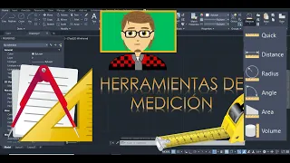 Herramientas de Medición en AutoCAD Measurement Tools