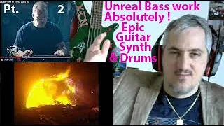 Pink Floyd One of These Days (Live) reaction (Part 2) Punk Rock Head singer & bassist James Giacomo