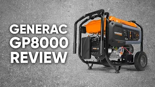 Generac GP8000 REVIEW! Is This a WHOLE HOME GENERATOR?