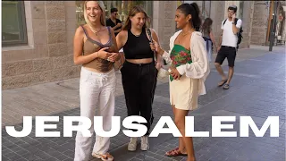 What are Israelis wearing in Jerusalem?