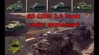 Call of War | All COW 2.0 tank units explained