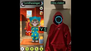 Who is best ? (Mks.vision VS Tom the singer) #shorts  (tom the singer)