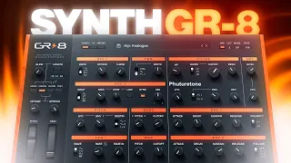 Synth GR-8 | Pads, Lead, Brass, Bass, Arp, FX y ¡MUCHO MÁS! ¡TODO GRATIS! 🎹😍