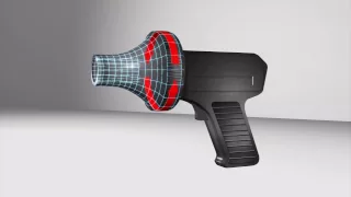 Vortex gun fires rings of air that could deliver pepper spray, tear gas