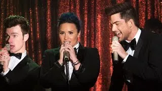 Demi Lovato & Adam Lambert Perform "The Happening" on Glee "Trio"! 5x10