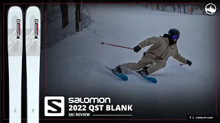 2022 Salomon QST Blank Ski Review with SkiEssentials.com