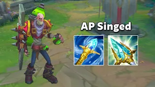 FULL AP SINGED TOP IS TERRIFYING...