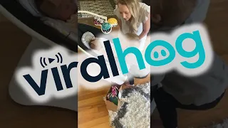 Brother Meets Baby Sister for the First Time || ViralHog