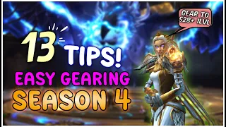 13 Gearing TIPS for Season 4 & Must-Dos for Everyone! WoW