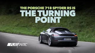 Here's why the 718 Spyder RS is no longer a Porsche Boxster