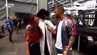 will.i.am and Lydia Lucy - Summertime Ball 2016 - Backstage