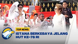 Ratusan Peraga Busana Kebaya Tampil di Catwalk Istana