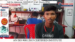 New student coming from Bardhaman - Mobile repairing training centre | Bipradip Das -Telecom Care