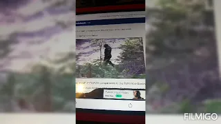 ARE BIG FOOT REAL HERES VIDEO FOOTAGE   IT SEEN NEAR IDAHO