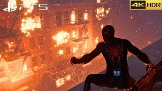 SPIDER-MAN: MILES MORALES PS5 Gameplay Walkthrough (FINALE) Mission 17: The Battle For Harlem 4K HDR