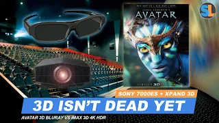 Sony XW7000es XPAND 3D Setup & Avatar 3D Blu-ray Review | Is It Better Than Avatar IMAX 3D 4K HDR?