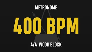 400 BPM 4/4 - Best Metronome (Sound : Wood block)